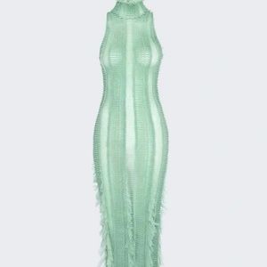 roberta einer angel midi dress